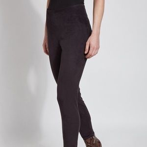 NWT Lysse Black Hi Waist Suede Legging